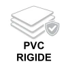 E001 - Sortie de secours (� gauche) - Panneau PVC rigide photoluminescent - 15x15 cm