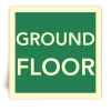 Ground Floor - Panneau PVC souple adh�sif photoluminescent - 20x20 cm