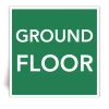 Ground Floor - Panneau PVC souple adh�sif blanc - 30x30 cm