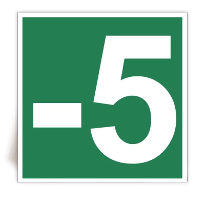 Panneau Numero -5 - FlashTide