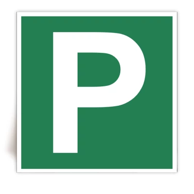 Panneau Lettre P - FlashTide