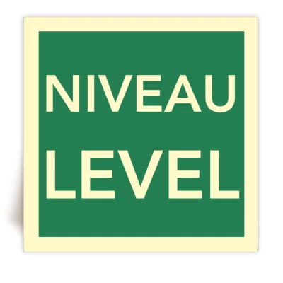 Panneau Level - Niveau photoluminescent - FlashTide