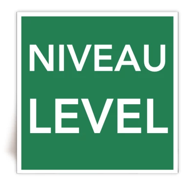 Panneau Level - Niveau - FlashTide