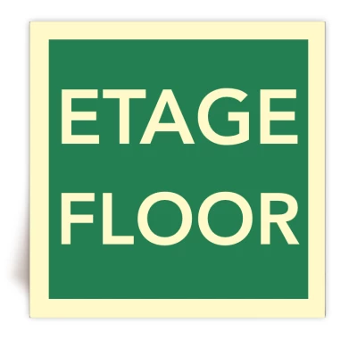 Panneau Etage - Floor photoluminescent - 15x15 cm - FlashTide